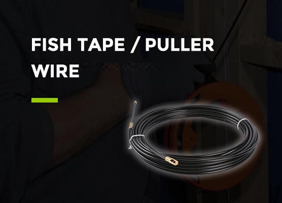 Fish Tape&Puller Wire-Black Nylon Puller wire 